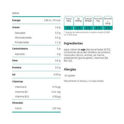 Boisson au soja sans sucre Alpro 1 litre