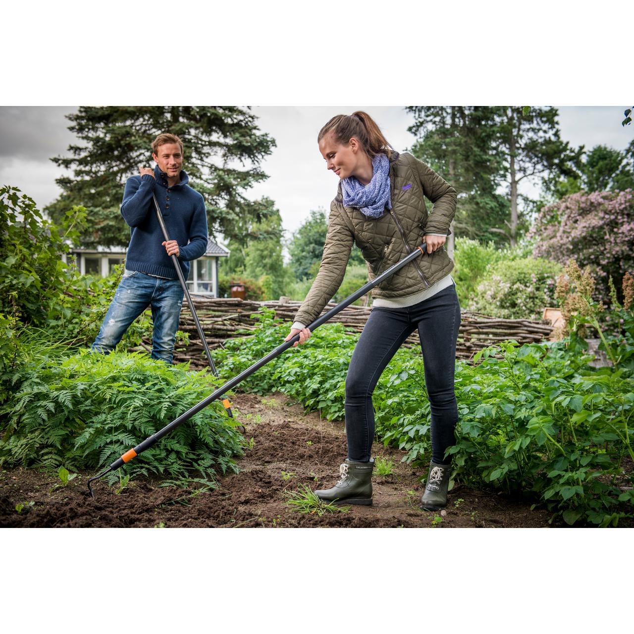 Cultivador 3 dientes aleman QuickFit Fiskars