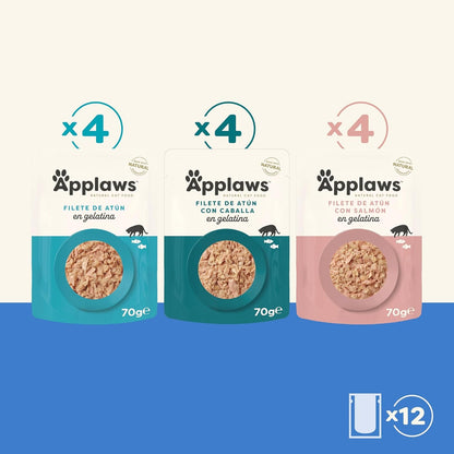 Applaws Cat Fish Selection Multipack 12 x 70 g Wet cat food