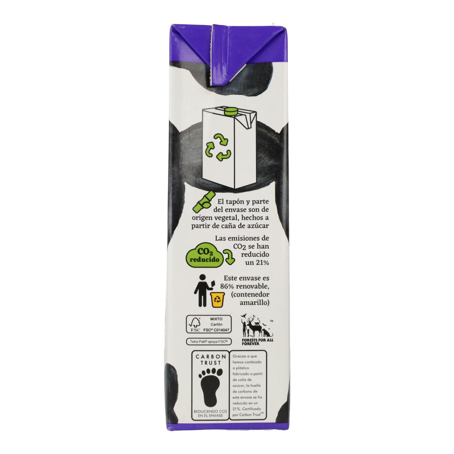Frisona Bio Lait Demi-Écrémé Sans Lactose 1L