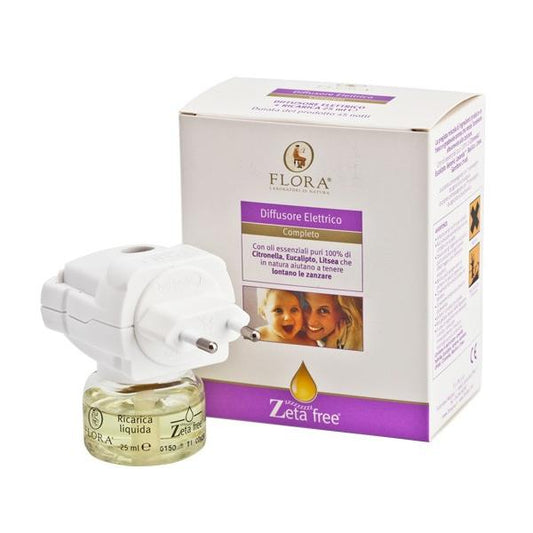 Diffusore elettrico repellente per zanzare Flora 25 ml