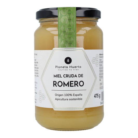 Miel Cruda de Romero Planeta Huerto 475 g