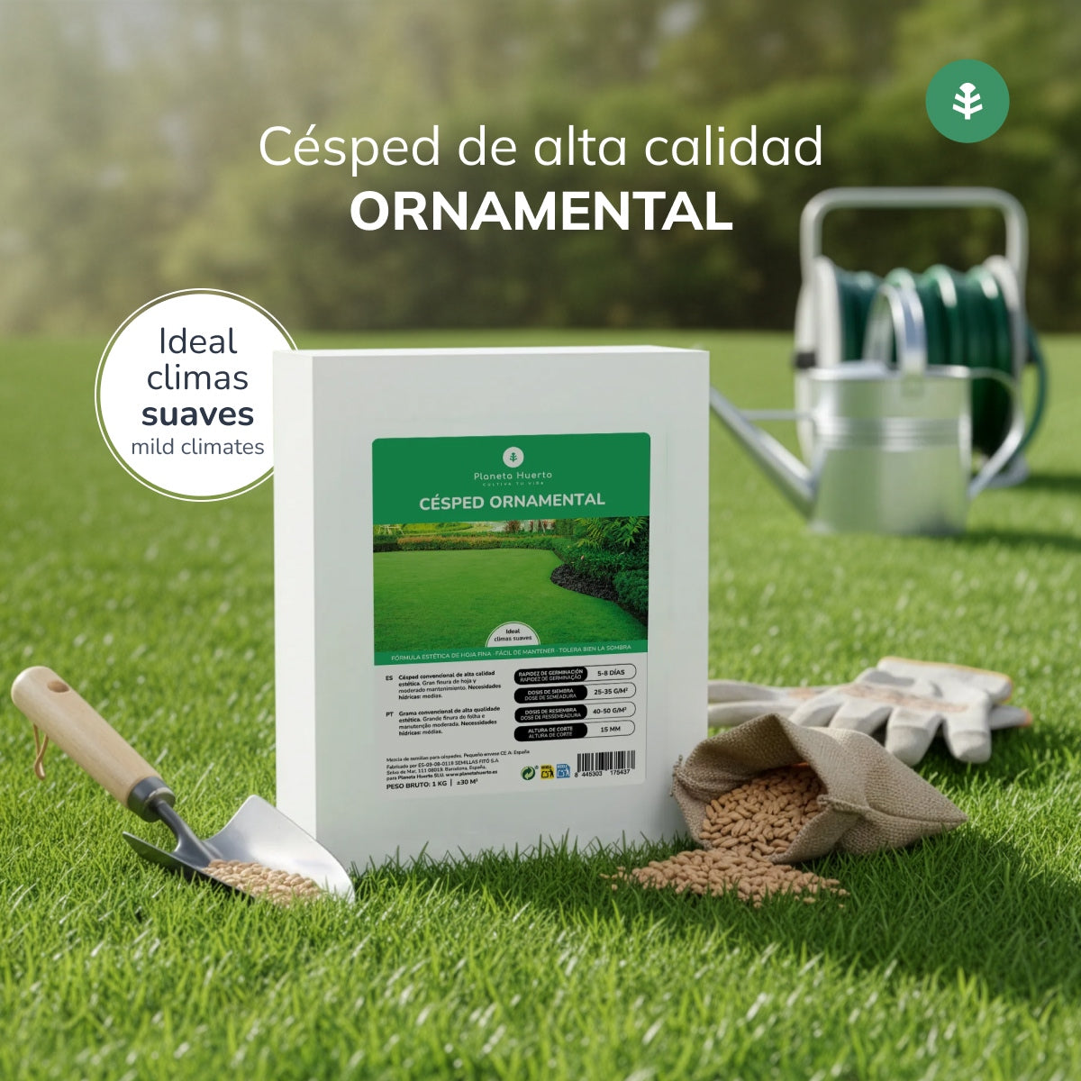Nasiona traw ozdobnych Planeta Huerto 1 kg