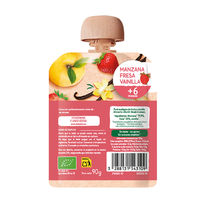 Organic Fruit Pouches Mix Pack (from 6 months) Babybio