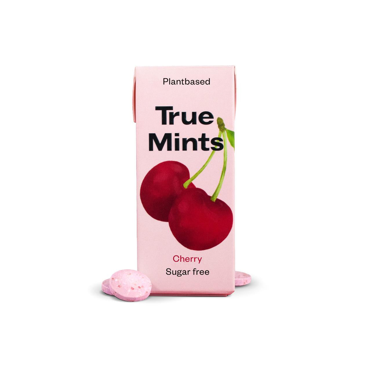 Plastikfreie Kirschbonbons True Gum 13 g