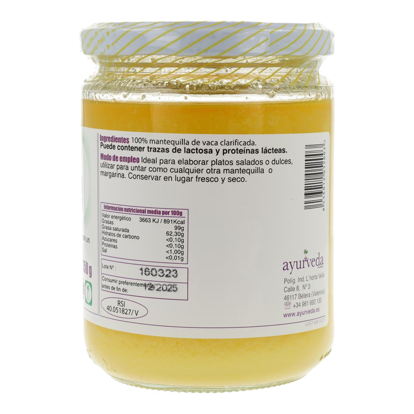 Dabur Ayurveda Clarified Butter Ghee 350 g