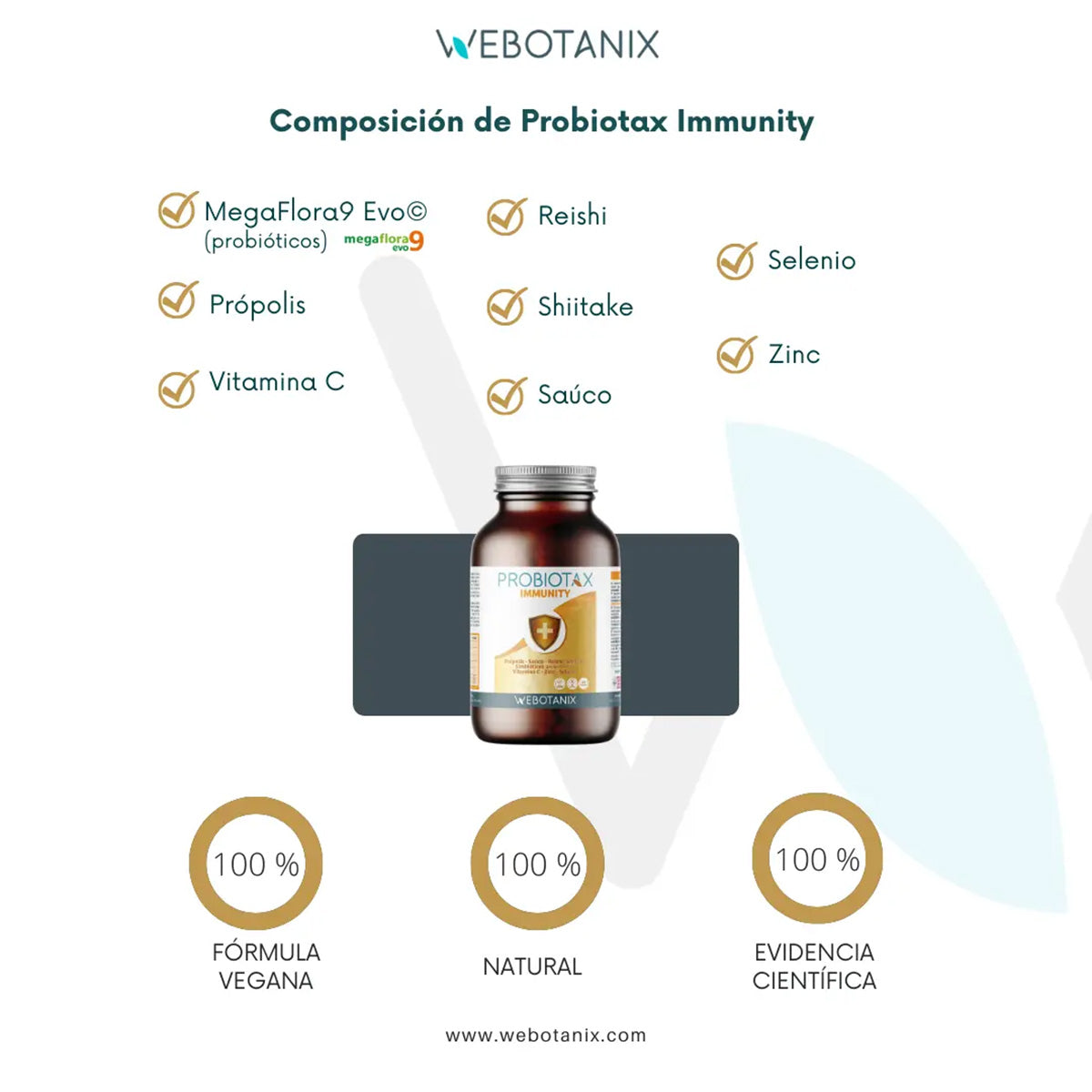 Probiotax Immunity WeBotanix 45 capsules