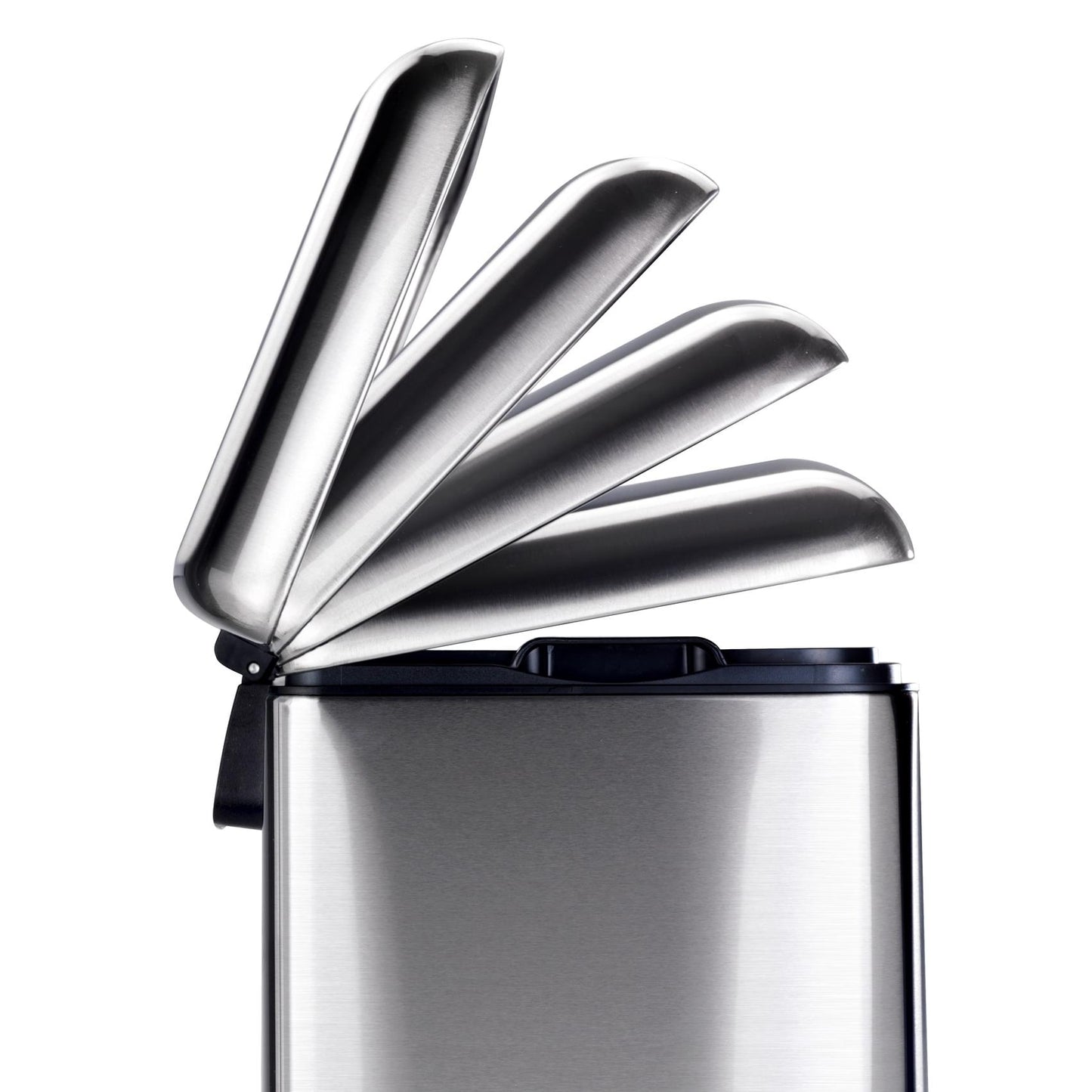 Edelstahl-Treteimer Easy Close Studio Duo, 2 x 20 l