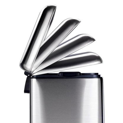 Edelstahl-Treteimer Easy Close Studio Duo, 2 x 20 l