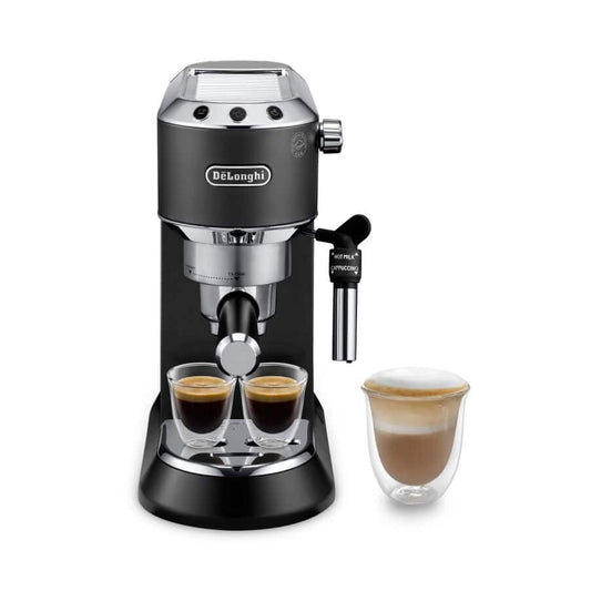 Delonghi Dedica Style Cafetera manual Espresso y Capuccino EC685.BK negro