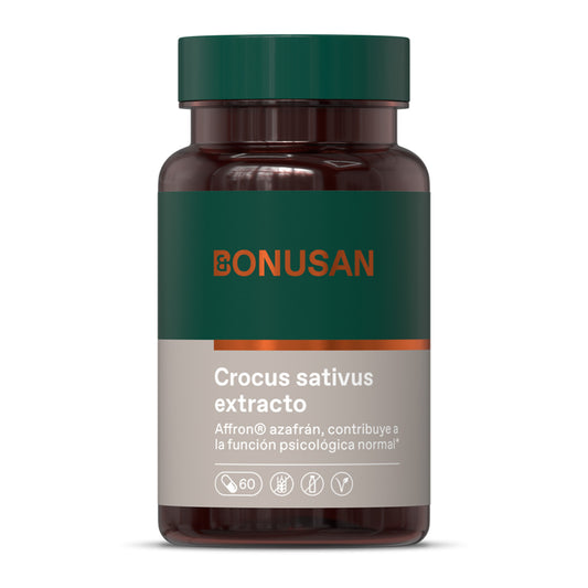 Bonusan Crocus sativus extract 60 capsules