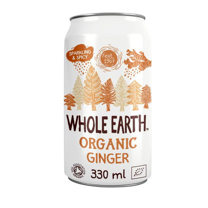 Pack x6 Refresco Jenigibre Whole Earth 330ml