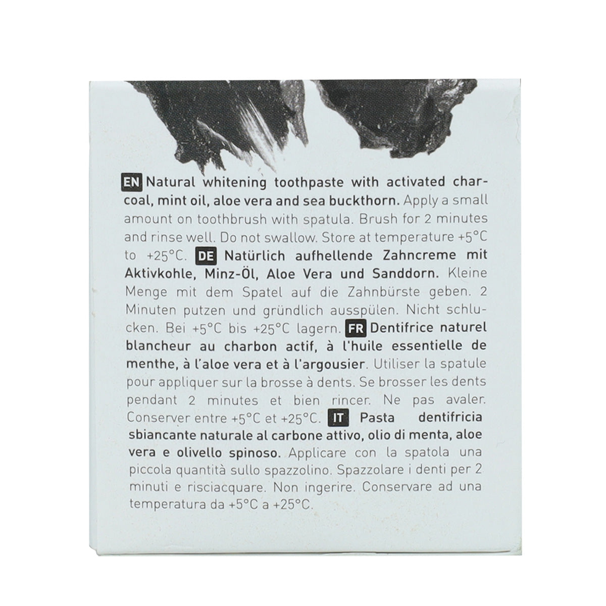 Schwarze Zahnpasta Ben&Anna 100 ml