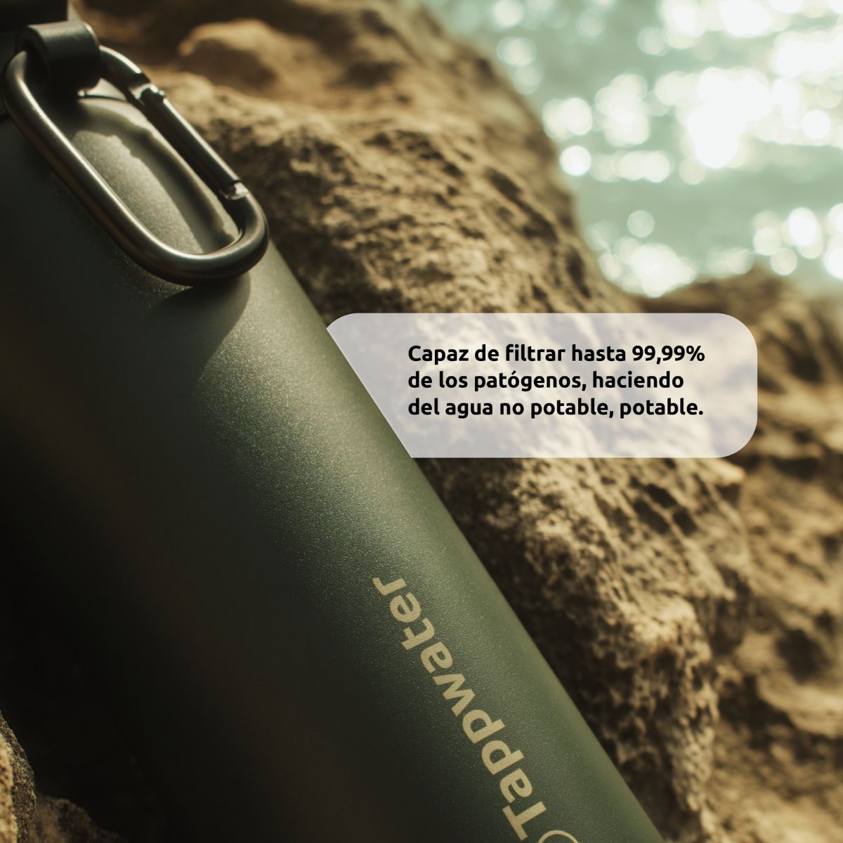 Butelka z filtrem do wody pitnej BottlePro Adventure TappWater 740 ml