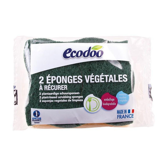 Éponge à récurer Ecodoo pour légumes (lot de 2)