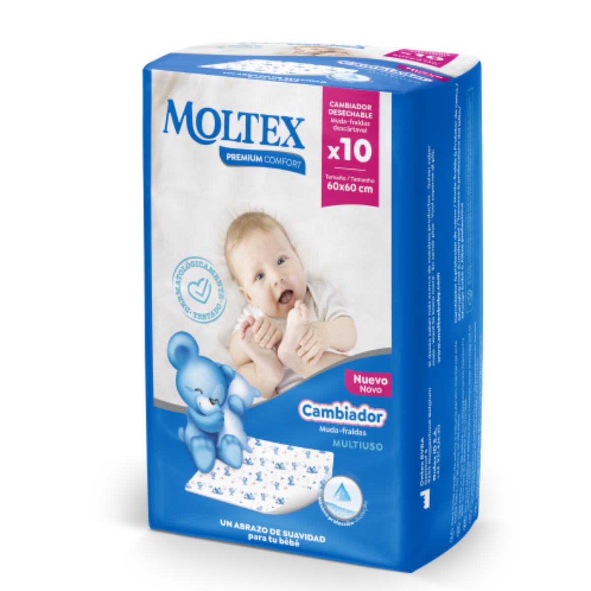 Moltex Premium Comfort N2 Changing Mat (60x60 cm) 10 pcs