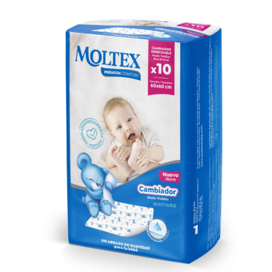 Moltex Premium Comfort N2-luiermat (60x60 cm) 10 stuks