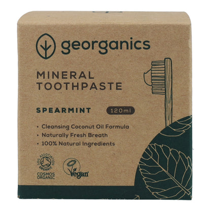 Georganics Natural Peppermint and Coconut Toothpaste 120 ml