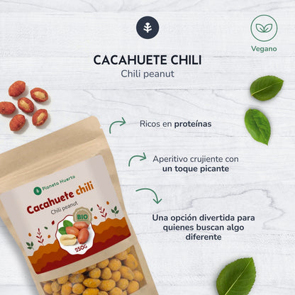 Cacahuete chili Planeta Huerto 250 g