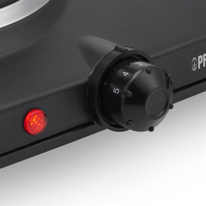 Dubbel keramisk elektrisk spis Princess 800+1200 W