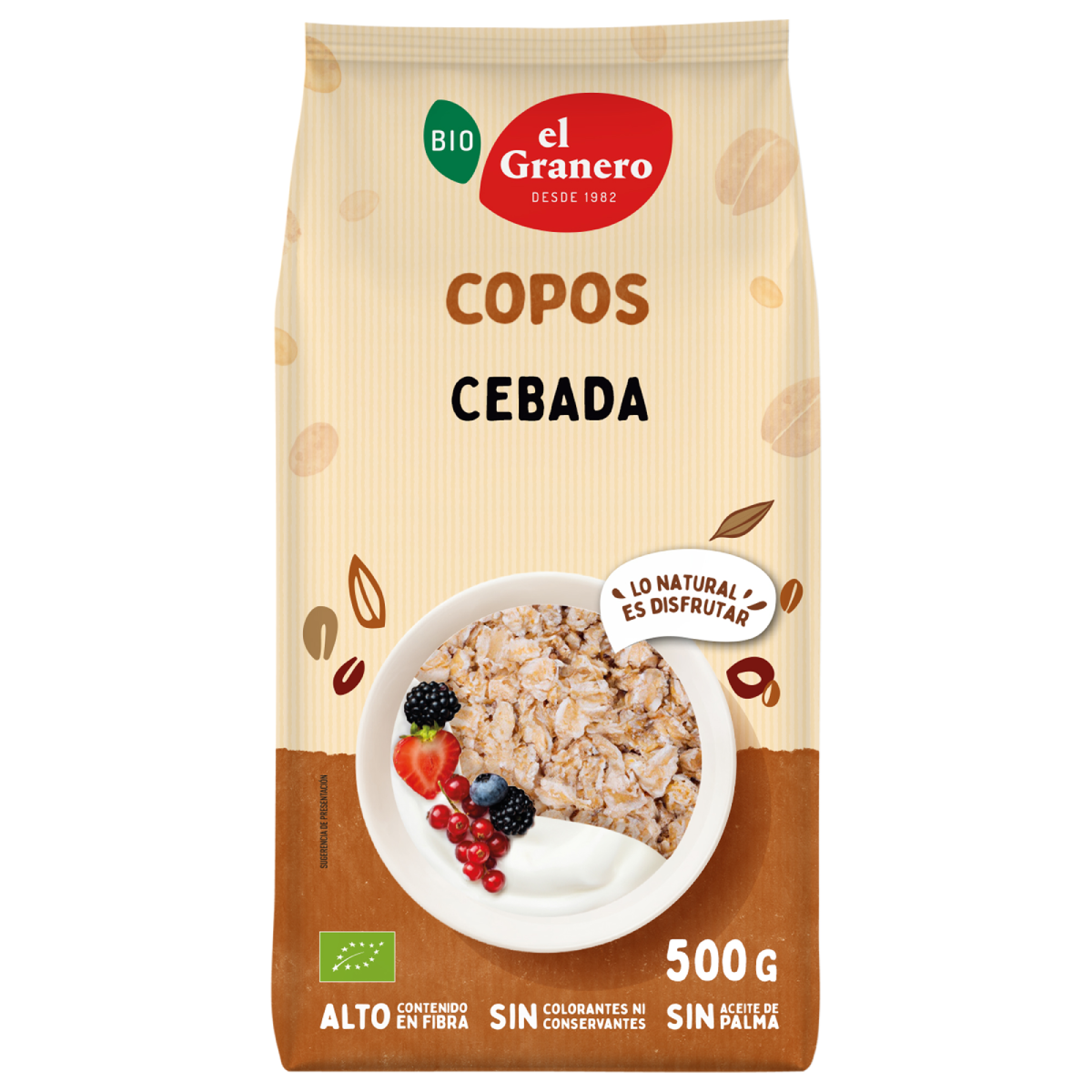 Płatki jęczmienne Bio El Granero  500 g